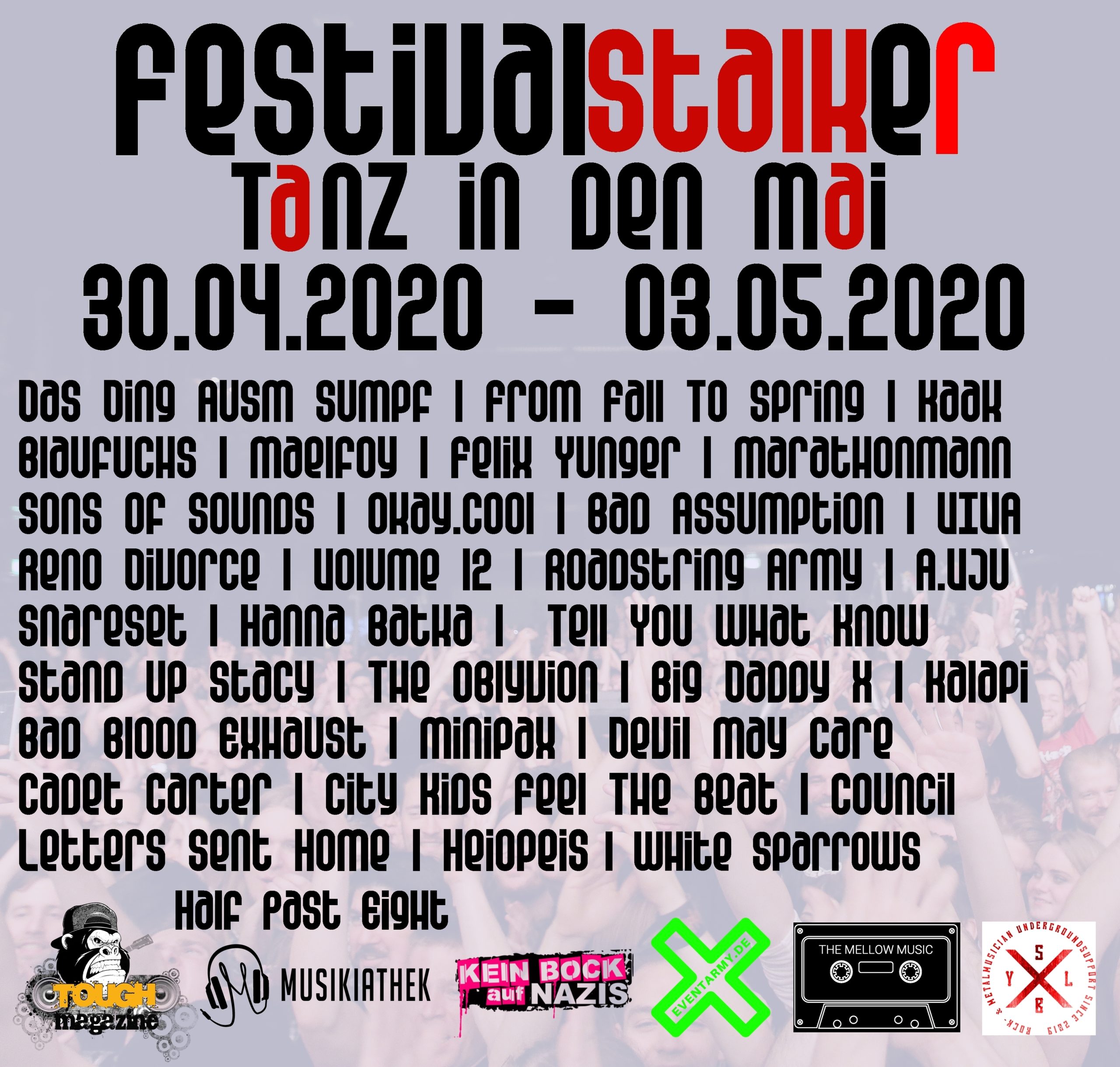 Festivalstalker Tanz in den Mai Festival Der Festivallivestream