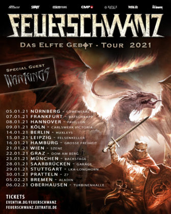 Feuerschwanz kommen mit neuem Album Das elfte Gebot auf Tour