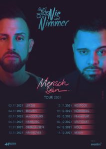 Nie & Nimmer - Tour wird ins nächste Jahr verschoben