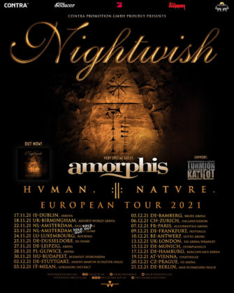 NIGHTWISH verschieben ihre Europatour