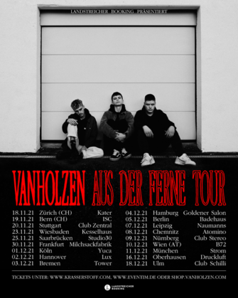 Van Holzen – Aus der Ferne Tour