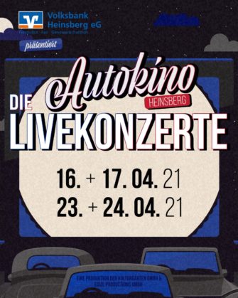 Das Autokino in Heinsberg gibt neue Termine bekannt