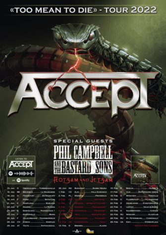 ACCEPT kündigen “Too Mean To Die” Europa Tour an