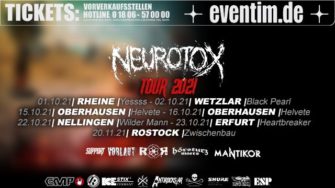 Neurotox kommen auf EGAL WAS KOMMT Tour 2021