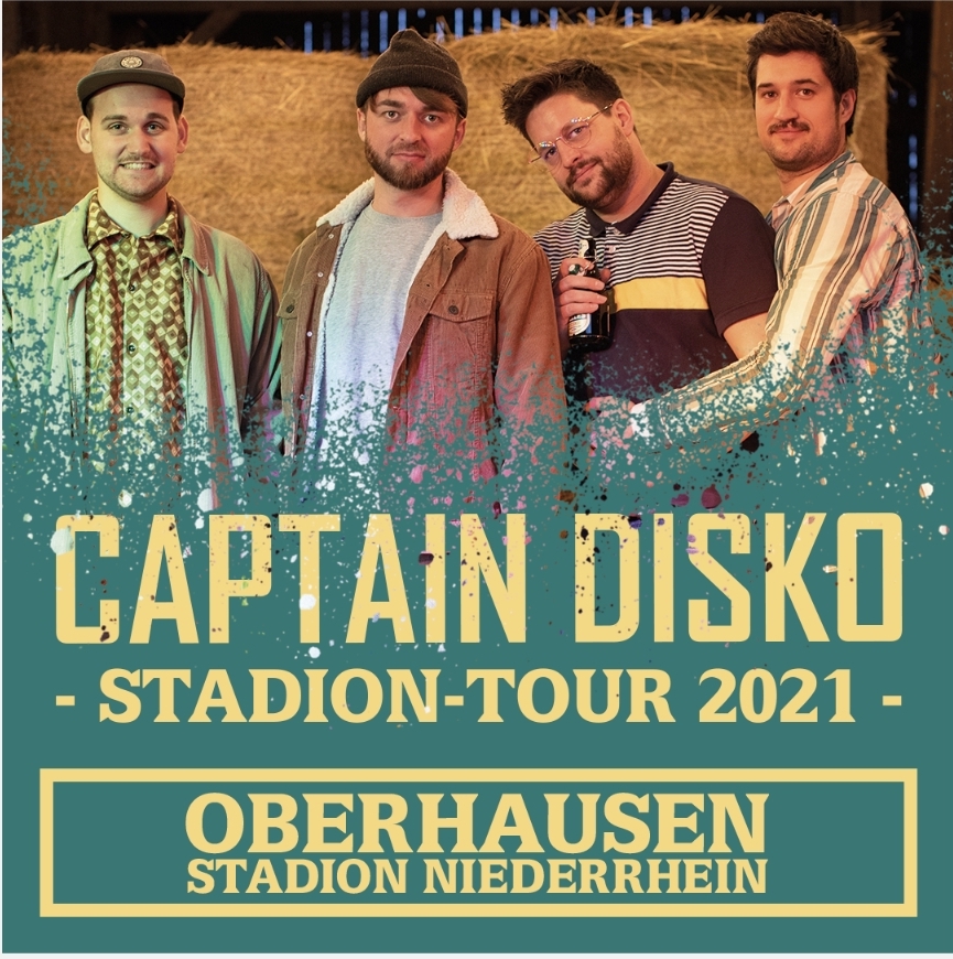 Captain Disko kommt auf Stadion Tour 2021