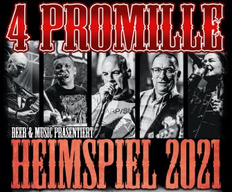 4 Promille feiern Heimspiel im ZAKK in Düsseldorf