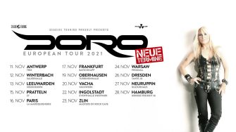 DORO auf European Tour 2021/2022
