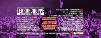Termine für die Tschüssikowski-Tour von Terrorgruppe