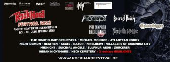 TERMIN FÜR DAS ROCK HARD FESTIVAL 2022 IM AMPHITHEATER GELSENKIRCHEN