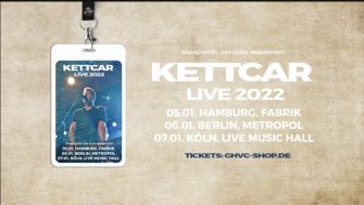 KETTCAR kündigen Liveshows für Januar 2022 an