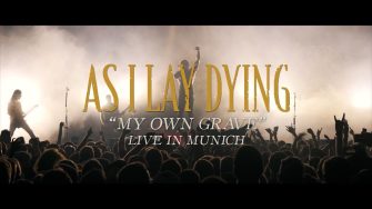 AS I LAY DYING droppen Video aus München zu Shaped By Fire