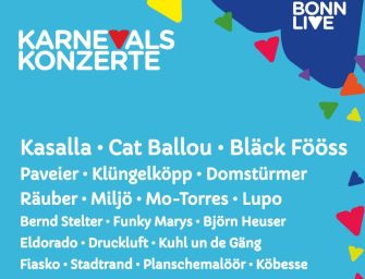 Karnevalskonzerte in Bonn und Köln 2022
