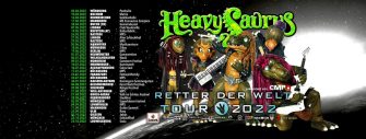 Heavysaurus kommen auf „Retter der Welt“-Tour 2022