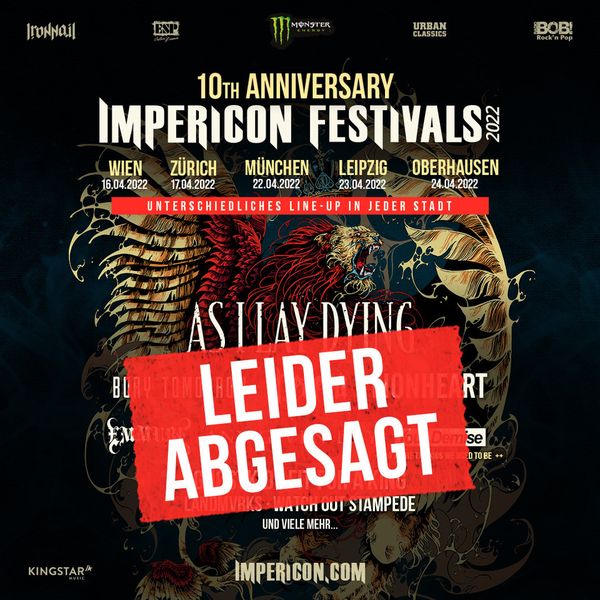 IMPERICON Festivals werden abgesagt - Termine für 2023