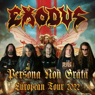 EXODUS kommen auf ‚Persona Non Grata‘ European Tour 2022