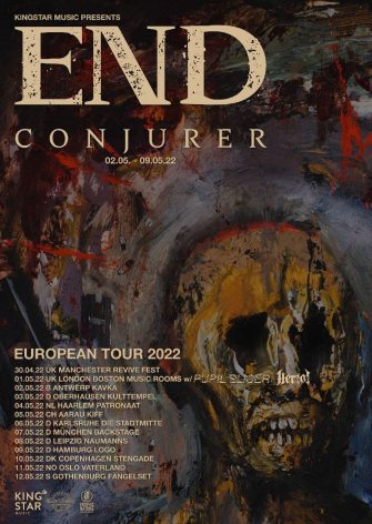CONJURER kommen auf For Spring 2022 Tour