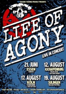 LIFE OF AGONY kommen auf SUMMER TOUR 2022