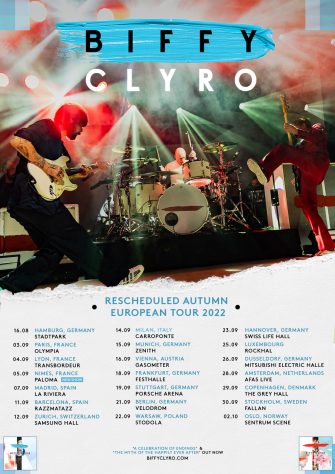 Biffy Clyro sind auf Europatournee
