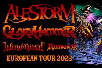 ALESTORM und GLORYHAMMER kommen auf Massive European Tour 2023