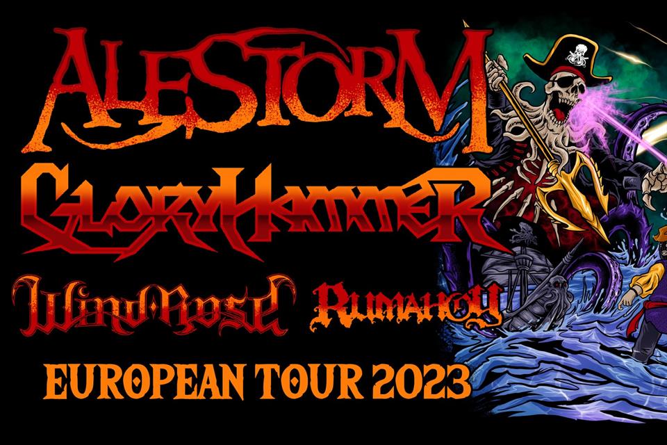 alestorm europe tour 2023