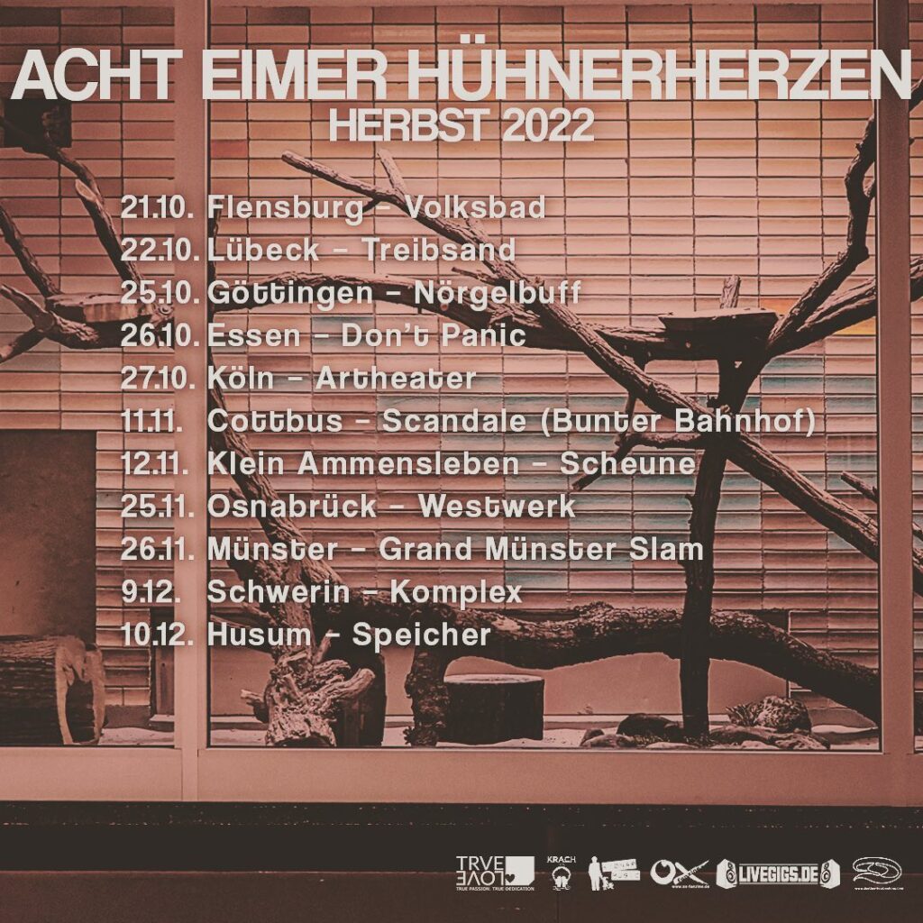 Acht Eimer Hühnerherzen auf Herbst-Tour!