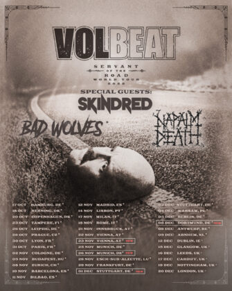 Volbeat – Servant Of The Road World Tour 2022