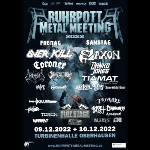 RUHRPOTT METAL MEETING 2022 – Line-Up nun komplett!