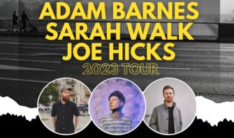 Festivalstalker präsentiert Adam Barnes, Sarah Walk & Joe Hicks January Tour 2023