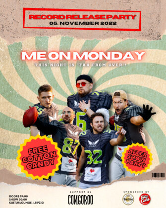 ME ON MONDAY – Record-Release Party im November!