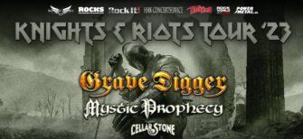 Grave Digger auf Knights & Riots Tour 2023