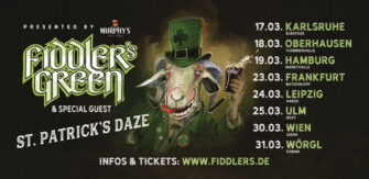 Fiddler’s Green auf St. Patrick’s Daze Tour im März 2023