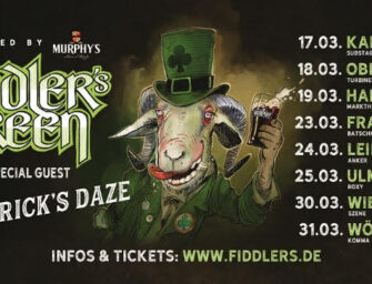 Fiddler’s Green auf St. Patrick’s Daze Tour im März 2023
