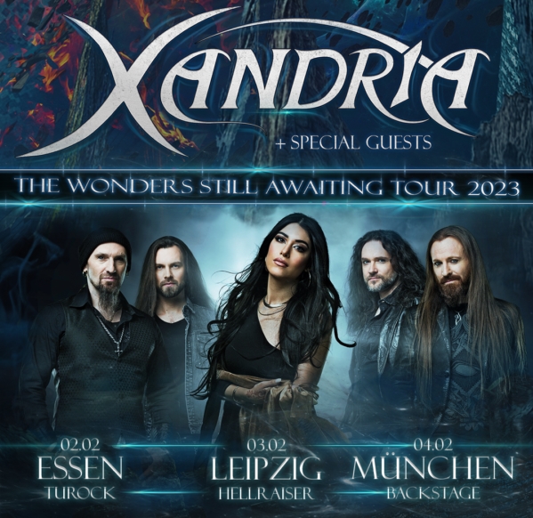 xandria tour dates
