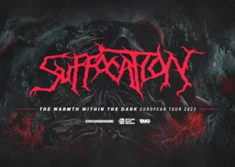 SUFFOCATION kommen auf ’THE WARMTH WITHIN THE DARK’ EUROPEAN TOUR 2023