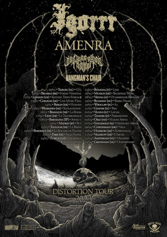 Igorr, Amenra, Der Weg einer Freiheit und Hangman’s Chair gemeinsam auf Tour