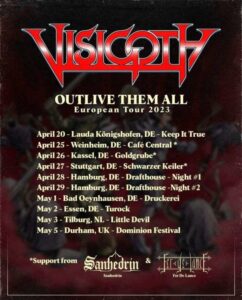 VISIGOTH AUF EUROPEAN TOUR 2023
