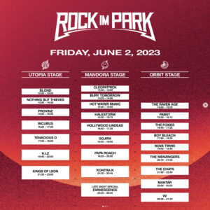 Rock im Park 2023 - Finales Lineup und Timetable