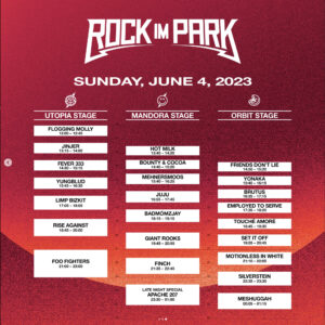 Rock im Park 2023 - Finales Lineup und Timetable