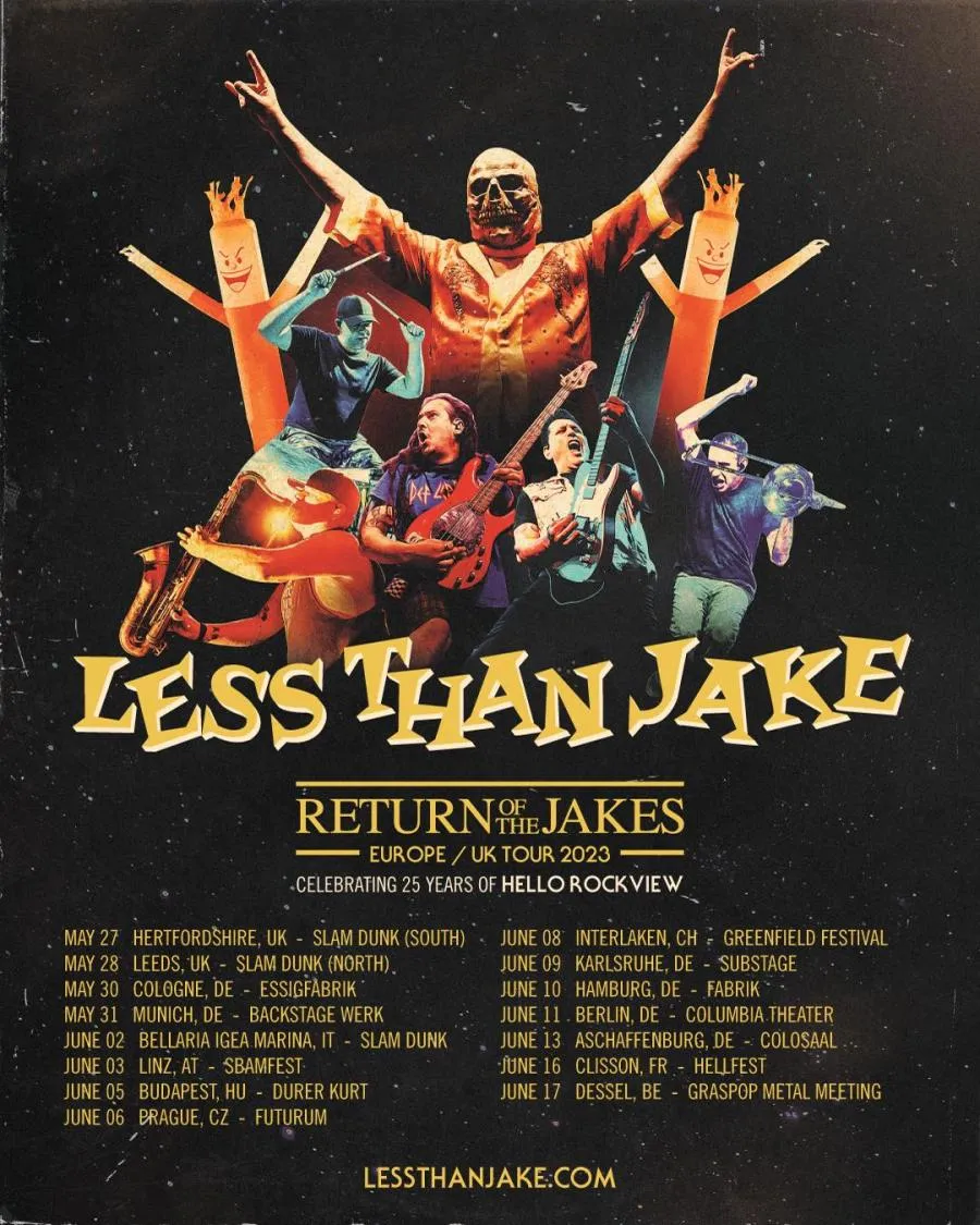 Less Than Jake UK & Europa Tour 2023