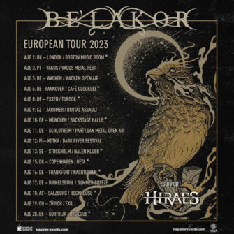 BE’LAKOR kommen auf European Tour 2023