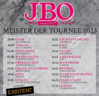 J.B.O. geht auf Deutschland-Tour