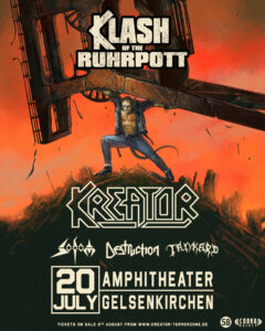 KREATOR machen Randale 'Klash Of The Ruhrpott' Festival 2024