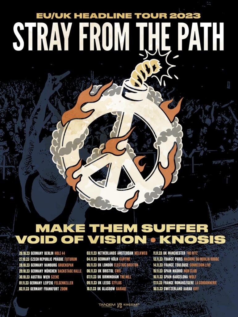 Stray From The Path Headline Tour 2023