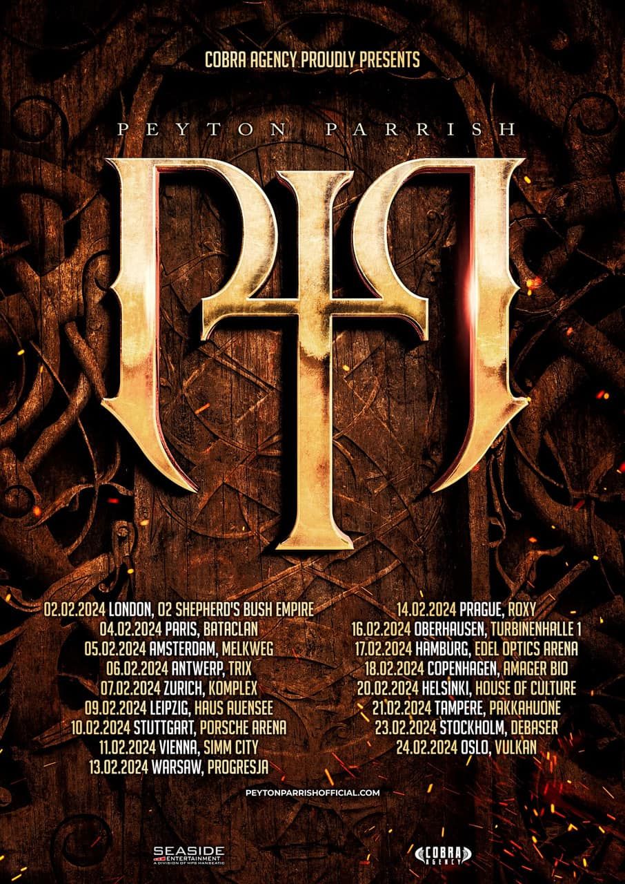 Peyton Parrish Europa Tour 2024