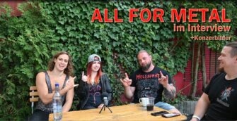 Interview mit ALL FOR METAL – TETZEL, JJ und Antonio im Gespräch – Zeche Bochum + Konzertbilder