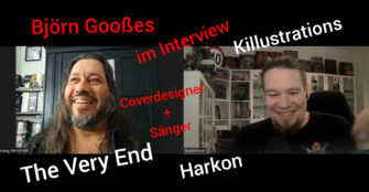 Björn Gooßes – Coverdesigner und Sänger bei „The Very End“ und „Harkon“ – im Interview