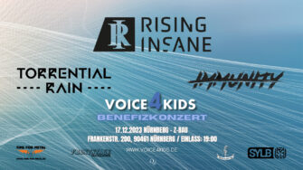 Rising Insane geben Benefizkonzert in Nürnberg