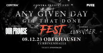 ANY GIVEN DAY – GET THAT DONE FEST in Oberhausen