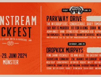 VAINSTREAM ROCKFEST mit dicker Bandwelle für 2024