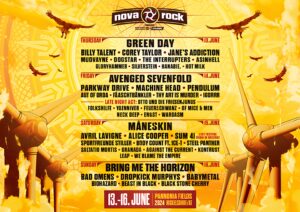 Nova Rock Festival bestätigt Headliner und über 40 Bands für 2024!